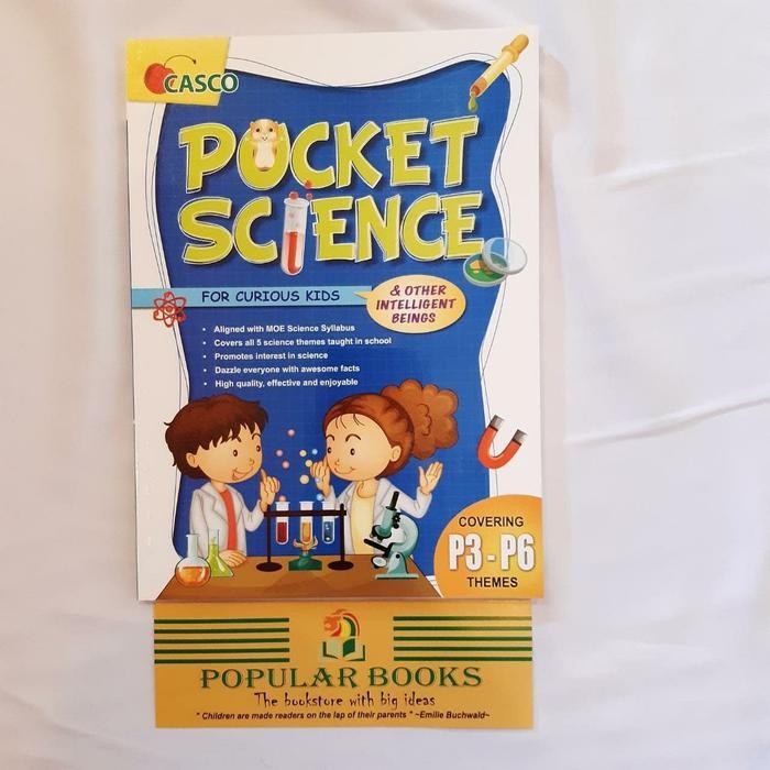 

Pocket Science For Curious Kids Covering P3-P6 Themes