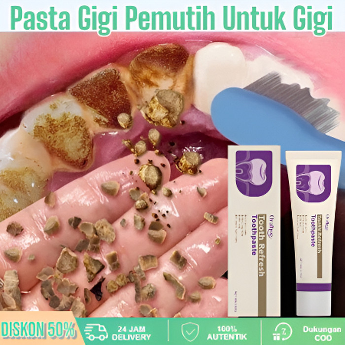 COD PowerFit ora2 toothpaste Pemutih Membersihkan Gigi Napas Segar Pasta Gigi Pasta Gigi Pemutih Unt