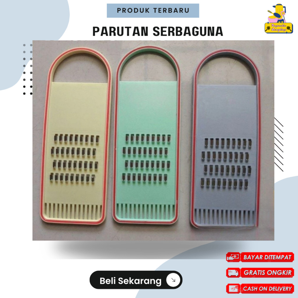Dapurku Lengkap   - Parutan Labu Parut Alat Pemotong Buah Sayur Kentang Wortel Dapurku Lengkap