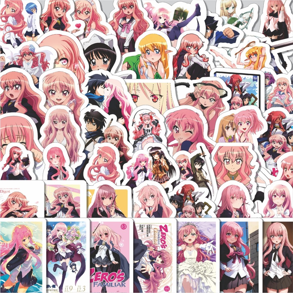 

Stiker Cutting Pack Stiker Anime Series Zero no Tsukaima (The Familiar of Zero) Isi 100Pcs Series Aesthetic Lucu Keren Untuk Koper Bahan Vynil