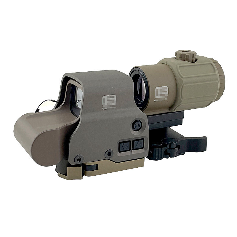 HOLY WARRIOR EXPS3 S1 Holograhic Red Dot Sight and G43 3x Magnifier Hybrid Sights Combo Hunting Rifl