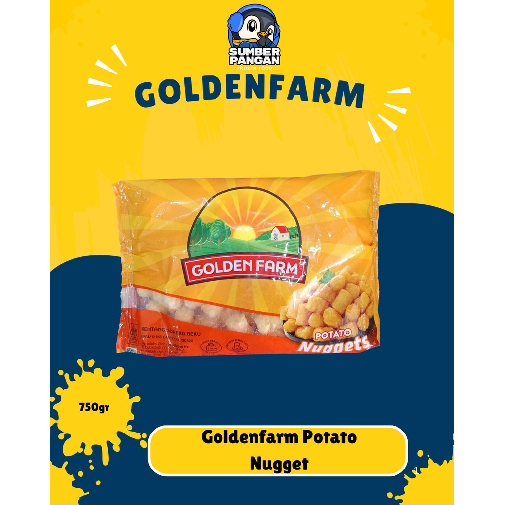 

Goldenfarm Potato Nugget 750gr