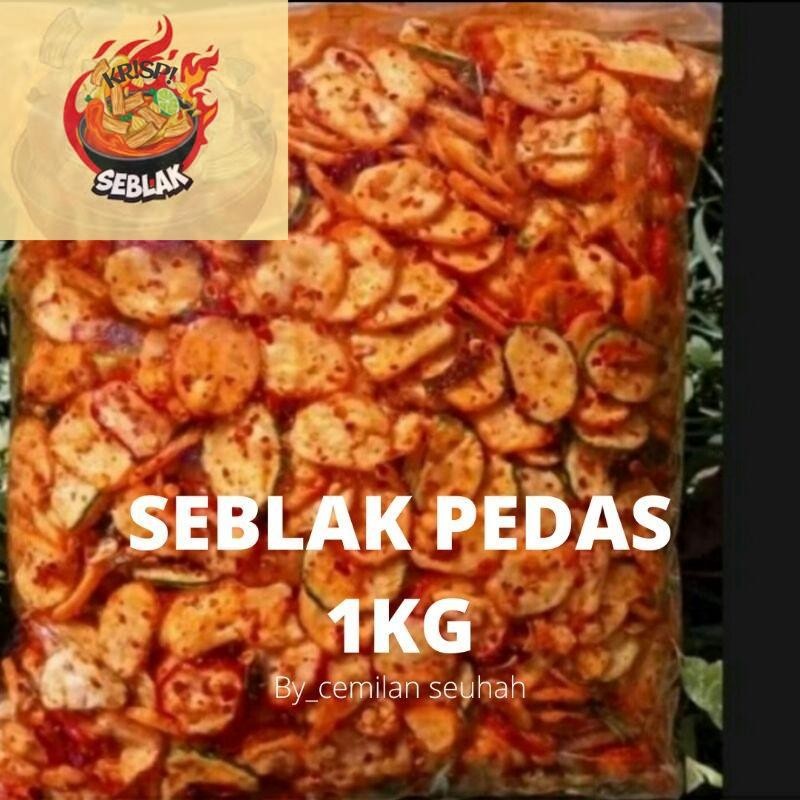 

Seblak krispi Kerupuk Bawang Pedas Daun Jeruk Isi 1Kg.s.. Seblak