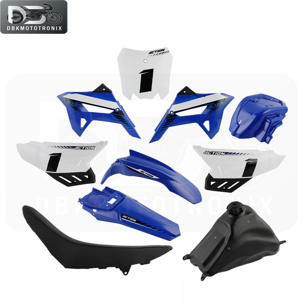 For Honda CRF230F 2024-2025 Motorcycle Plastics Kit Plastic Fender Fairing Body Work Kit Set Dirt Pi