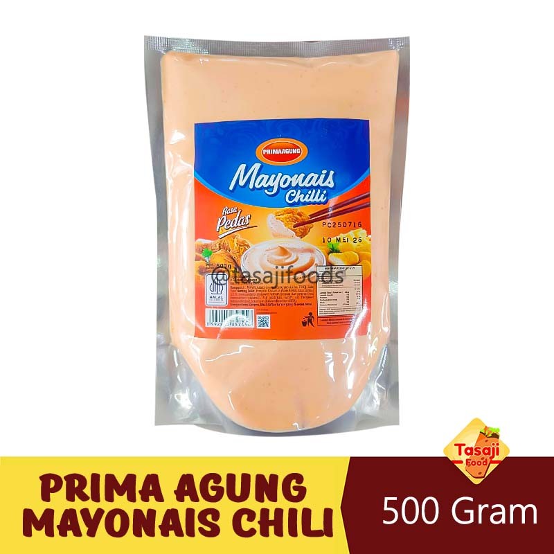 

Prima Agung Mayonais Chili 500 Gram Mayones Pedas Grosir