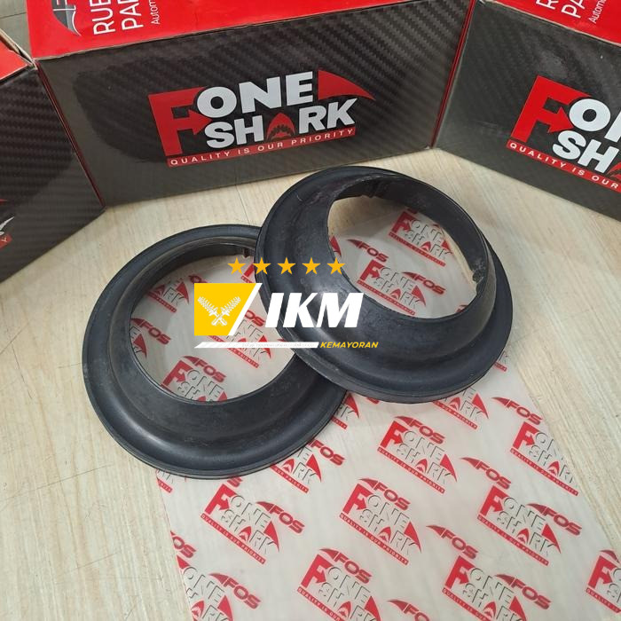 F-One Shark FOS Karet Tatakan Per / Karet Bantalan Per Belakang Atas Toyota Agya / Ayla / Calya / Si