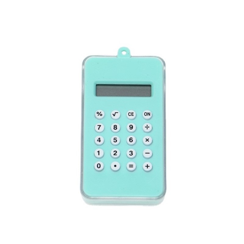 

50pcs Straight Mini Maze Calculator Student Extracurricular Stress Relief Calculator Keychain Calculator