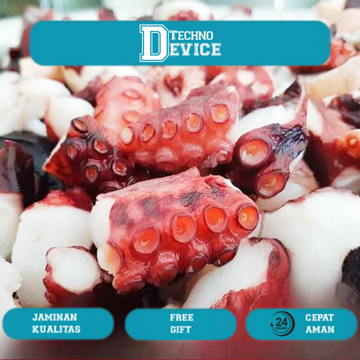 

Tako Leg Cut | Gurita Potong Isi Takoyaki @1Kg