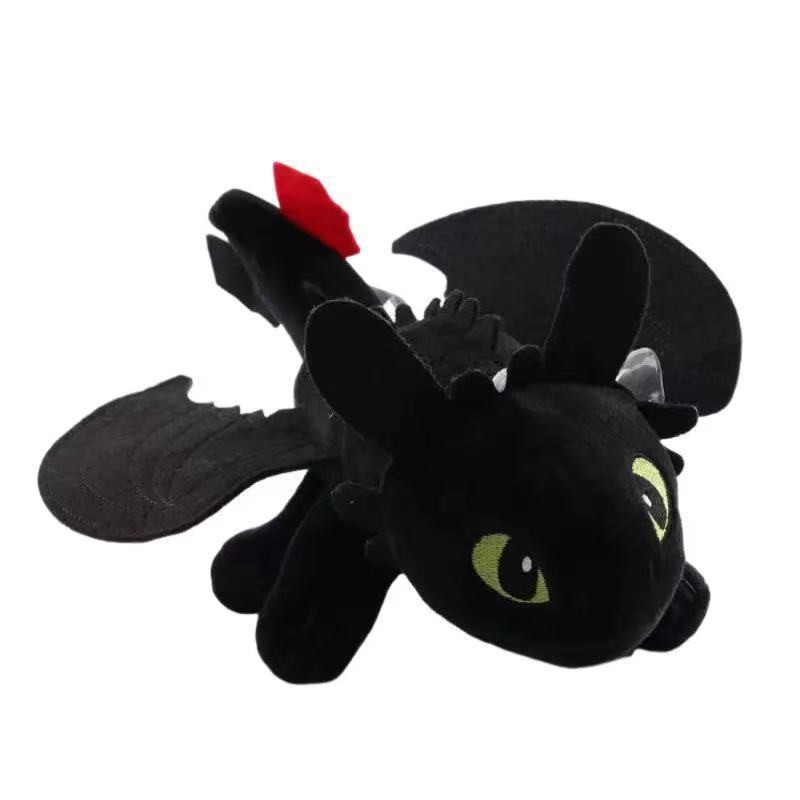 35cm How To Train Your Dragon Toothless Baby Car Pendant Doll Plush Toy Decoration Cute Toothless Ba