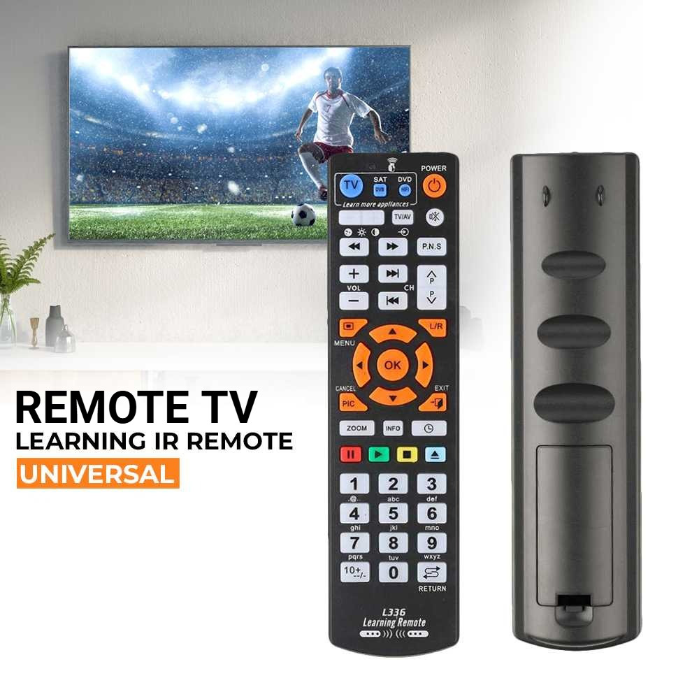 Remot TV Universal L336 Learning IR Remote Duplikat Semua Jenis Merk TV DVD - COD