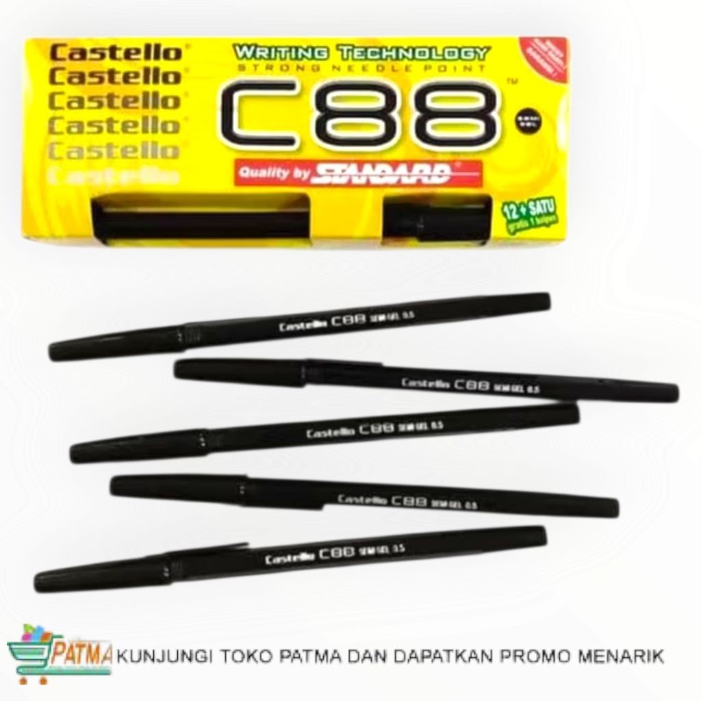 

( READY ) BOLPEN STANDARD C88 CASTELLO 1SET(12+1PCS)