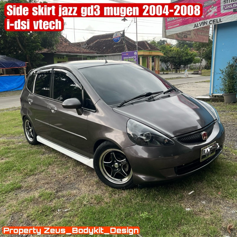 Side skirt Jazz gd3 2004-2008 Mugen Idsi Vtech