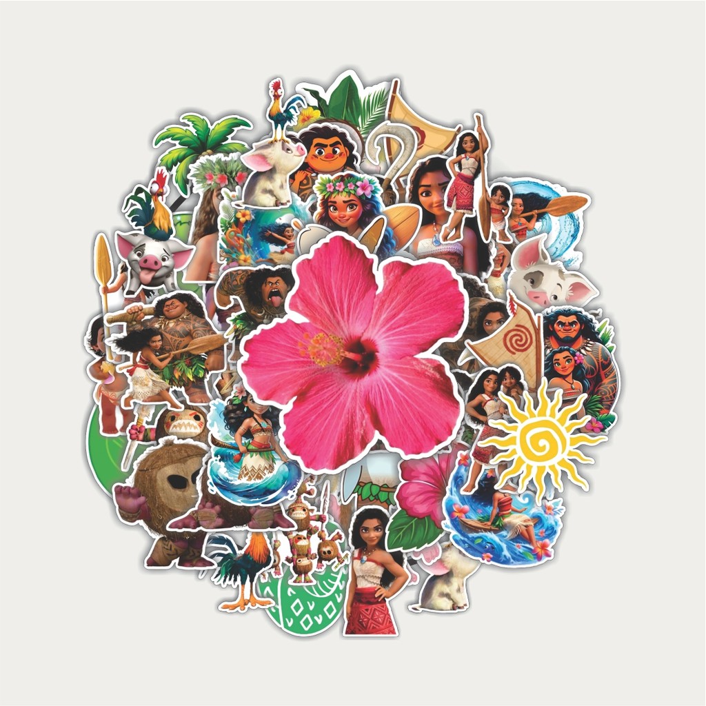 

Sticker Pack Stiker Kartun Moana | Sticker TUMBLR | Stiker LAPTOP KOPER HELM