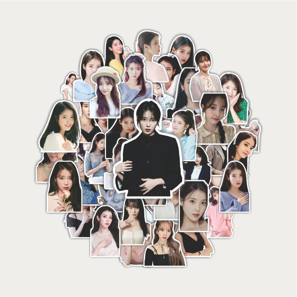 

Sticker Pack Stiker LEE JI EUN (IU) | Sticker TUMBLR | Stiker LAPTOP KOPER HELM
