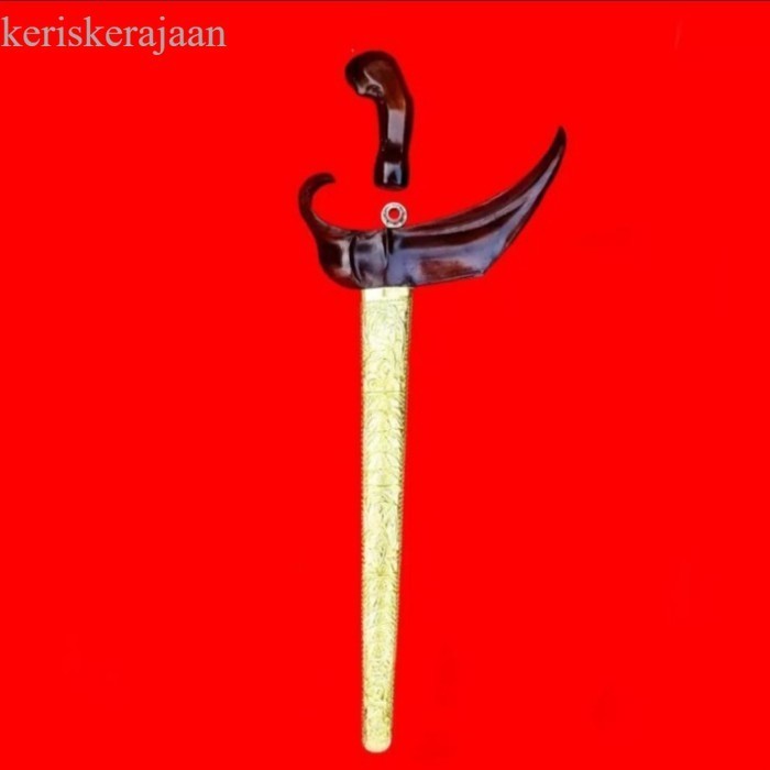 Warangka Keris Ladrang Surakarta Kayu Sonokeling Alus antik