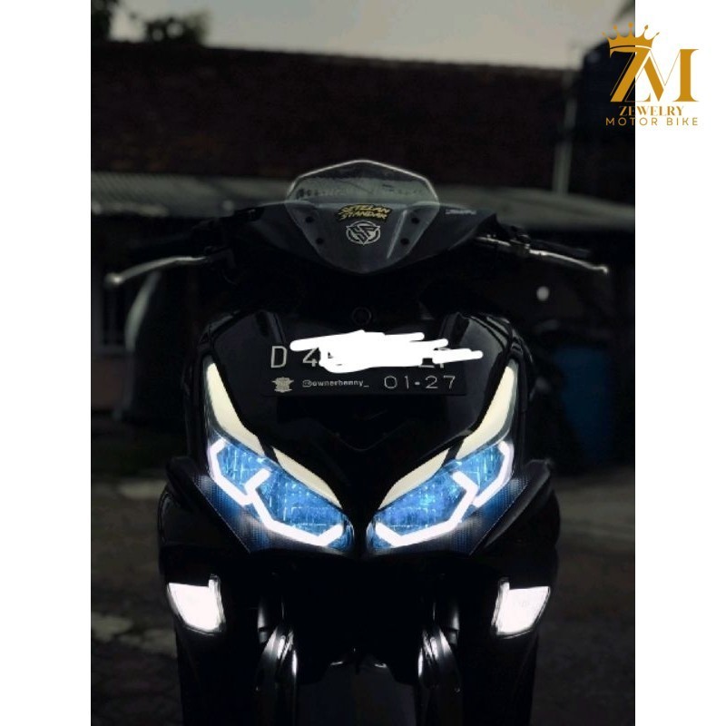 [ZM] hexaframe new aerox atau hexagon aerox new pnp tinggal lem