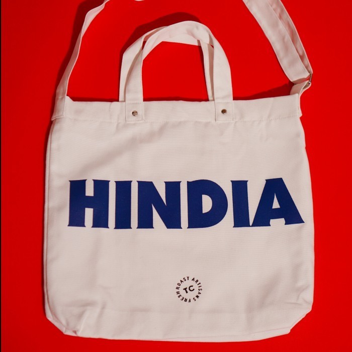 [S3TYA_SHOP] Totebag Hindia x Tanamera Coffee - Lagipula Hidup Akan Berakhir - White