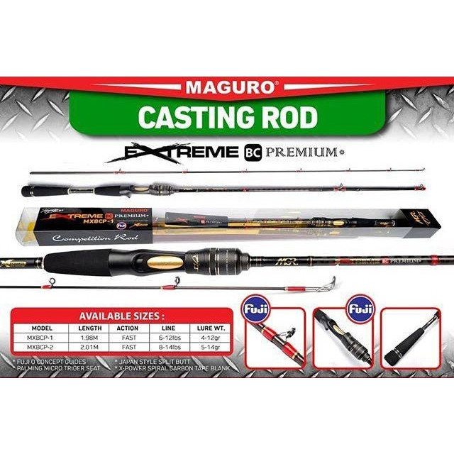 Joran BC Maguro extreme premium 201cm joran bc joran baitcasting