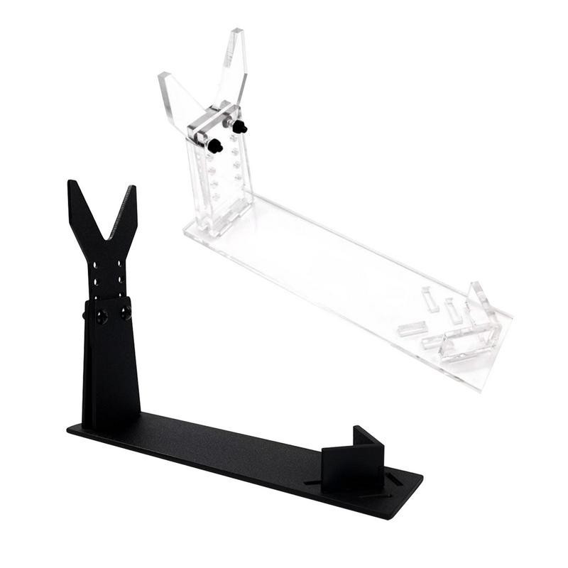 1pcs Clear Acrylic PistolDisplay Stand Handgun Display Holder Stand GunOrganizer Toy Collection Disp