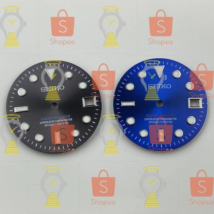 Seiko Yachtmaster Dial NH35 28.5mm (Lume Hijau)