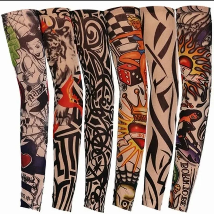 Manset Tato Tangan/Arm sleeve tato Pria/Manset tangan Tato - MOTIF