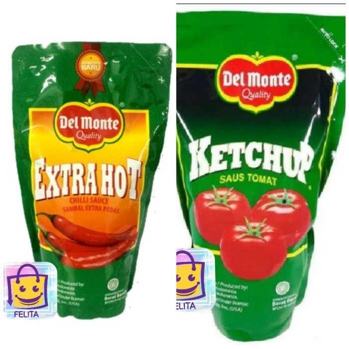 

HEMAT! DELMONTE SAUS TOMAT, SAUS SAMBAL 1 KG - TOMAT