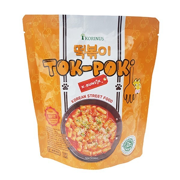 

K-Bunsik Tokpoki Instant Korinus 140 Gr