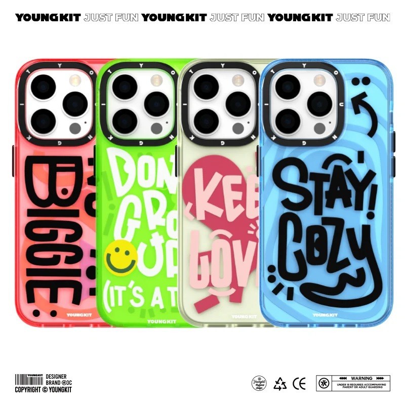 CASING IPHONE YOUNGKIT JOYFUL HEART SERIES