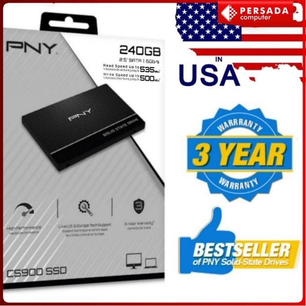 SSD PNY CS900 2,5" SATA III 240 GB