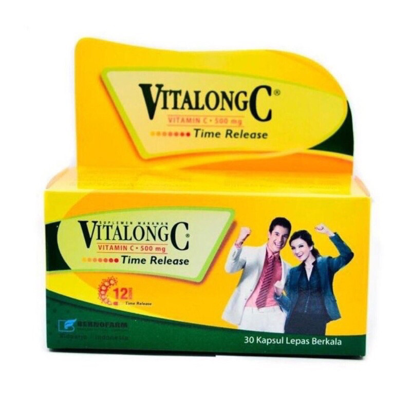 Vitalong C Vitamin C 500mg 30 Kapsul / TM