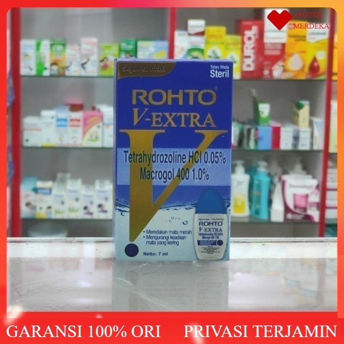 rohto v extra 7 ml / tetes mata rohto