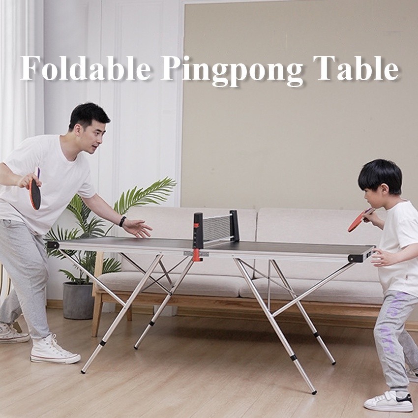 Meja Tenis Meja Untuk Digunakan Di Rumah / Meja Lipat Pingpong / Meja Tenis Meja Portabel Dan Dapat 