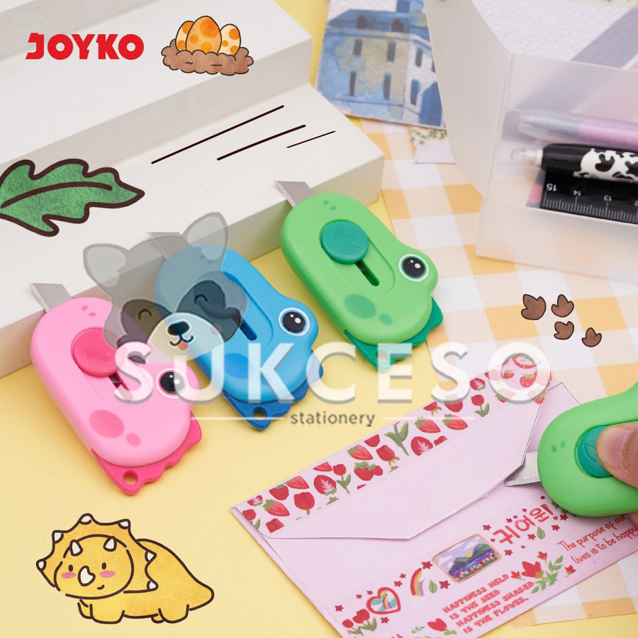 

Joyko Mini Cutter CU-0520 Kater Kecil Tea-Rex Dino Lucu