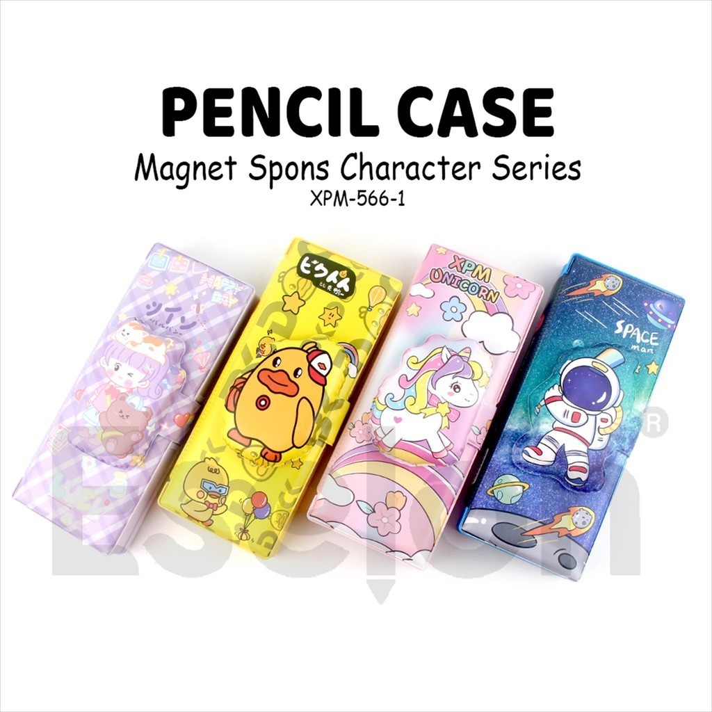 

Kotak Pensil Magnet SPONS CLIP Karakter / Tempat Pensil XPM-566-1