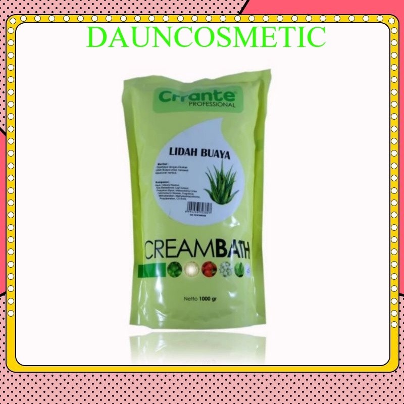 Crrante Creambath Refill Lidah Buaya -1kg / -1000gr