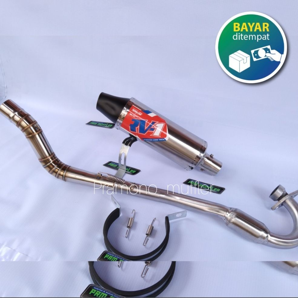 knalpot racing Rv 1  for Honda CRF 150l, Klx150