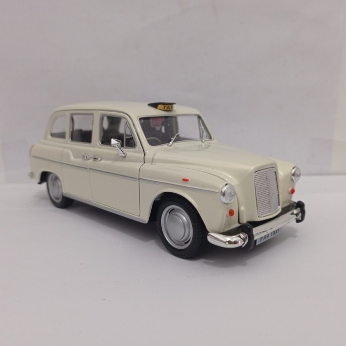 Diecast mobil Austin FX4 London taxi welly 1:24 miniatur  klasik miniatur mobil