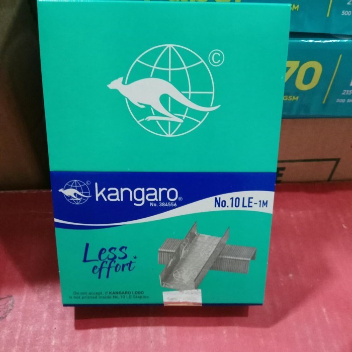 

Isi Staples Kecil Kangaro no. 10 less effort (Pack)