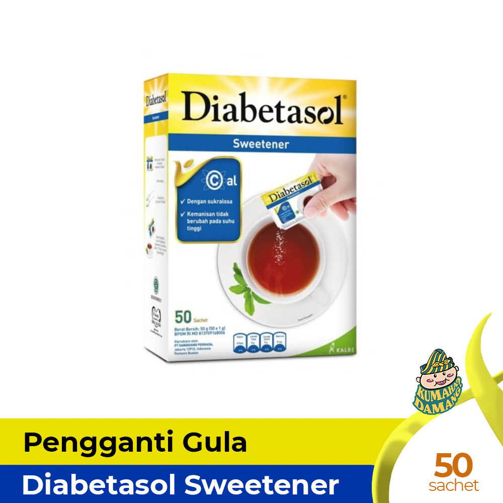 

Diabetasol sweetener 50s