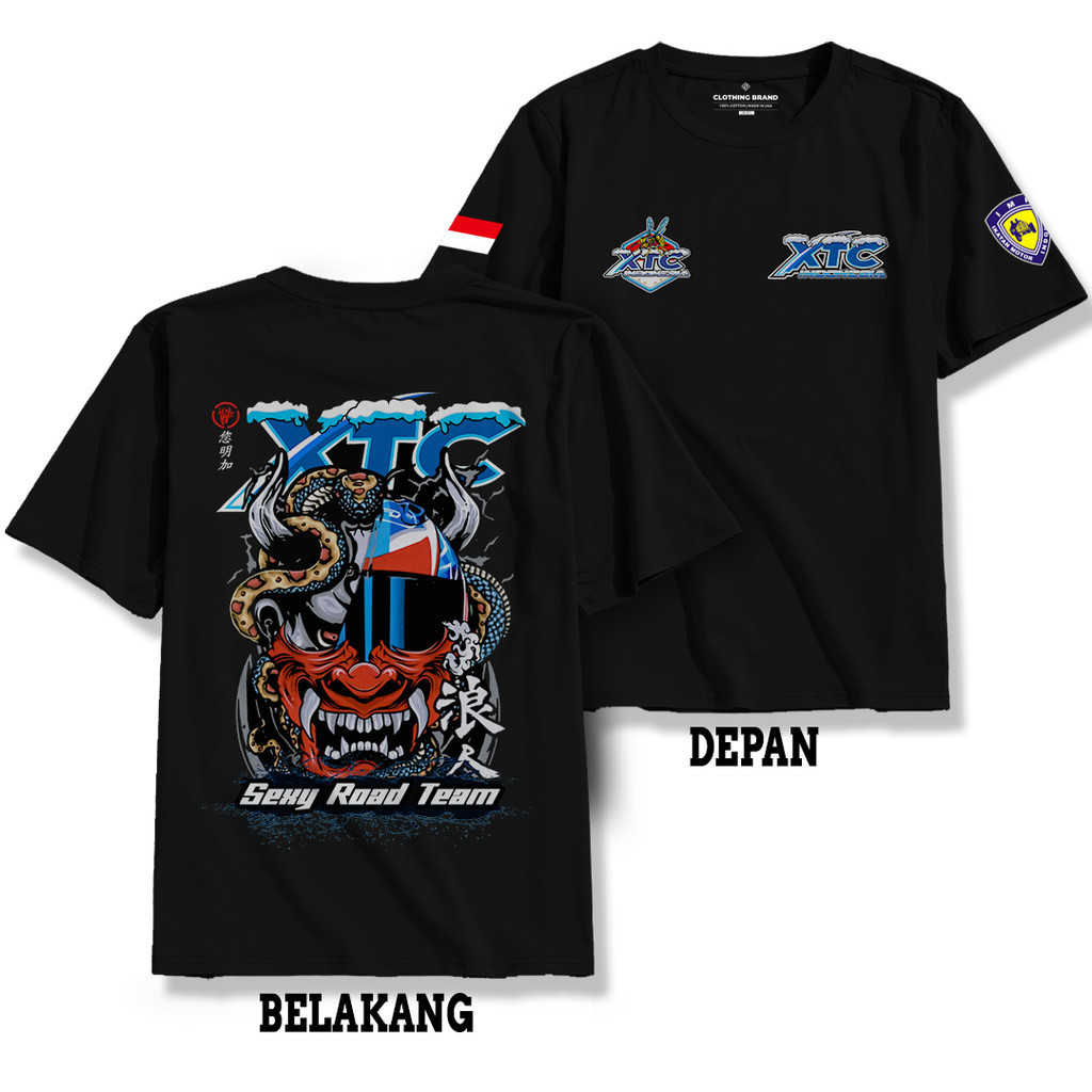 Kaos XTC Terbaru - Kaos Xtc sexy road team - Kaos Racing Sunmori - Baju Distro Bandung -Kaos Pria - 