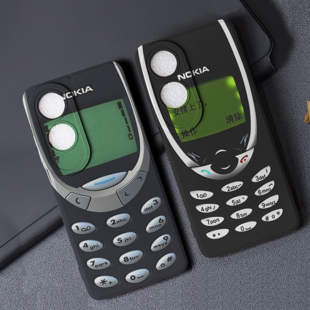 Softcase Casing Hp Untuk Oppo A60 4G A15 A16 A54 A55 A3 Pro 5G Casing Trand Gambar Hp Jadul- HJ81