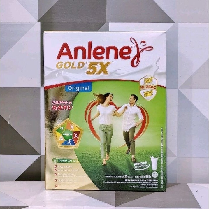 

Anlene Gold 5X Susu Bubuk Dewasa 850 gr / 600 gr