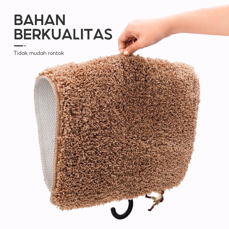 YUK CHECKOUT  OHSOME - Dajiang Room Mat Velvet Yellow / Gray / Brown Keset Kaki Lembut Ukuran