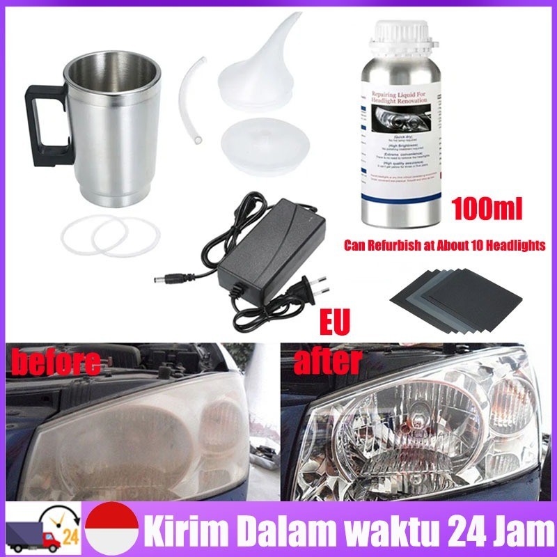 Paket Alat Nano Burn Lengkap Alat Nano Burn Coating Headlamp Paket Nano Burn Coating Personal Teko M