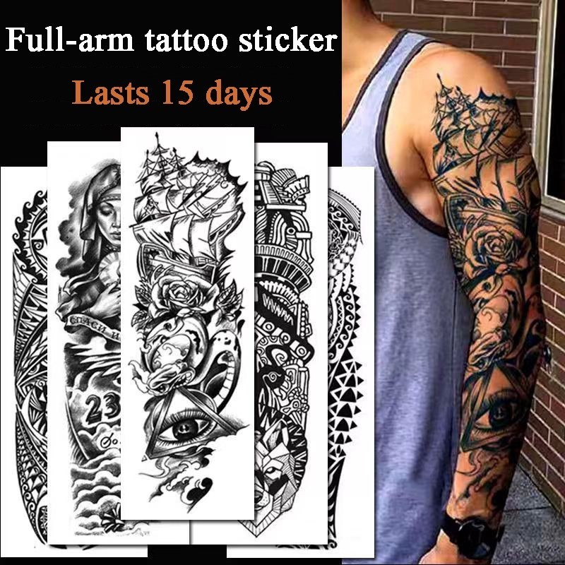 【COCO Magic Tattoo】Lasts 15 days ；47cm*16cm；tattoo sticker waterproof long lasting  fake tattoos  te