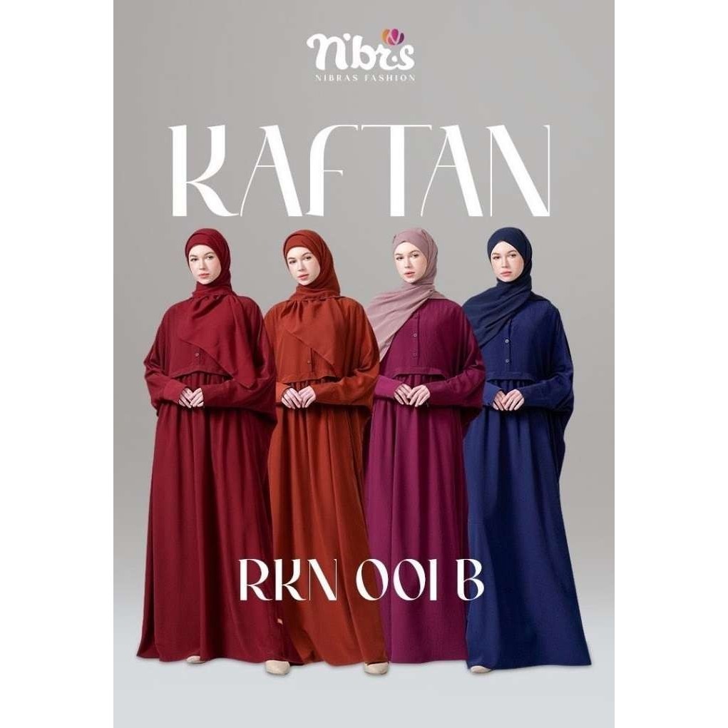 RKN 001 B by Nibras/Kaftan Nibras/Kaftan Syarii/Kaftan Muslimah/Kaftan Terbaru/Kaftan Pengajian/R&N