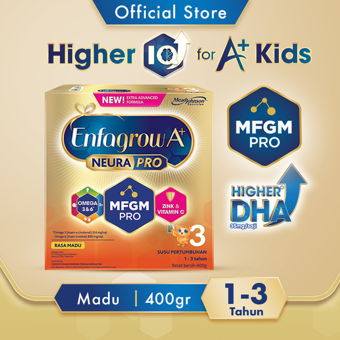 

TERJUAL Enfagrow A+ 3 Susu Formula Madu 400g