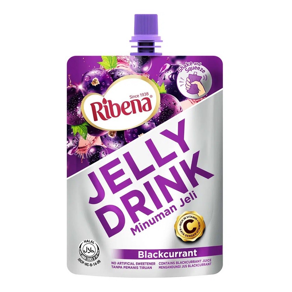 

Minuman Jeli Ribena Jelly Drink Blackcurrant 170gram