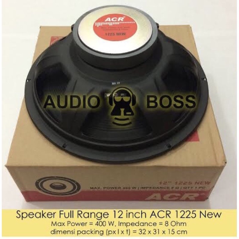 Speker ACR 12" 1225 NEW FULL RANGE 12 inch 12 inci