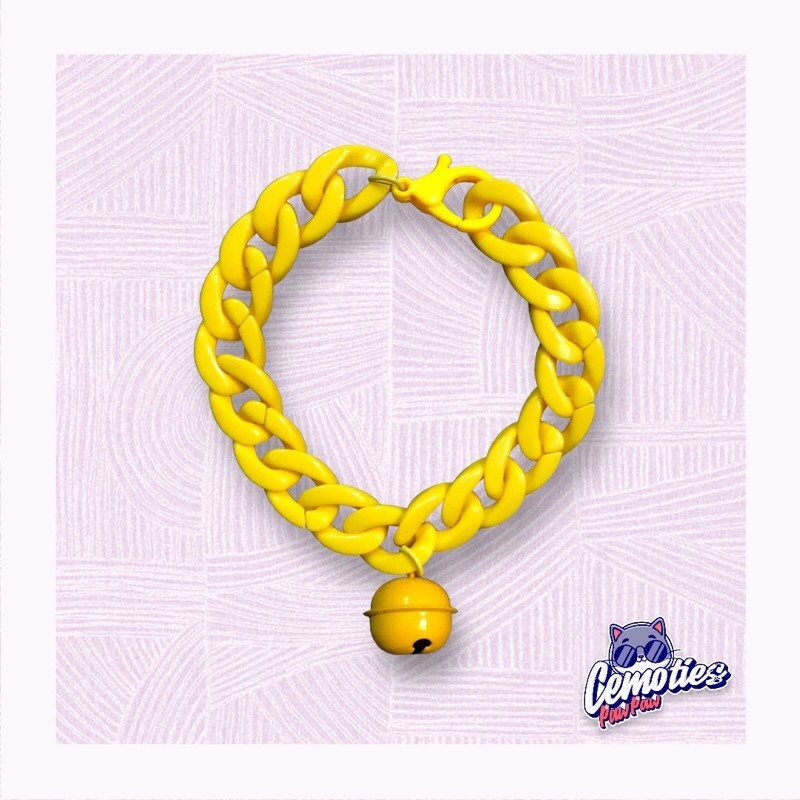 Kalung Kucing Rantai Besar Lonceng Besar